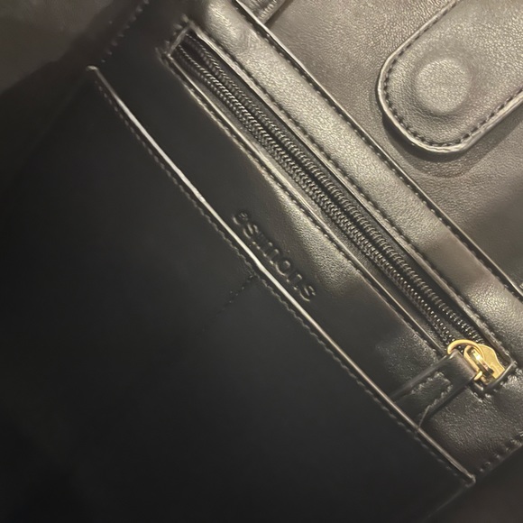 Leather tote bag - Picture 3 of 5